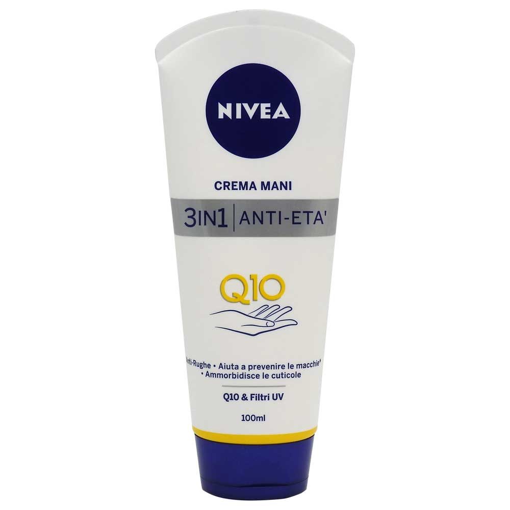 Crema pentru Maini, Nivea, 100 ml 3in1 Q10 Anti Age Care