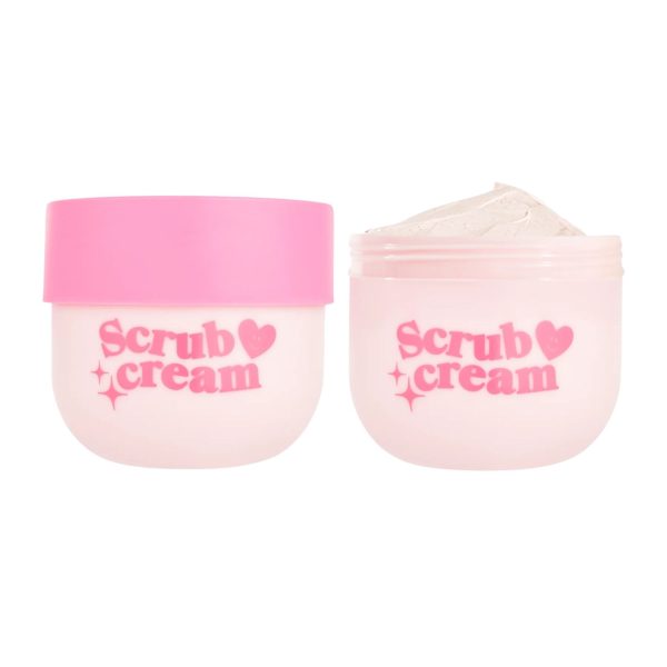 Crema Exfolianta pentru Corp, Kevin&Coco, Scrub Hidratant pentru Piele Sensibila,  Formula cu Unt de Shea si Ulei de Migdale, Reda Stralucirea Pielii, 300ml, Roz