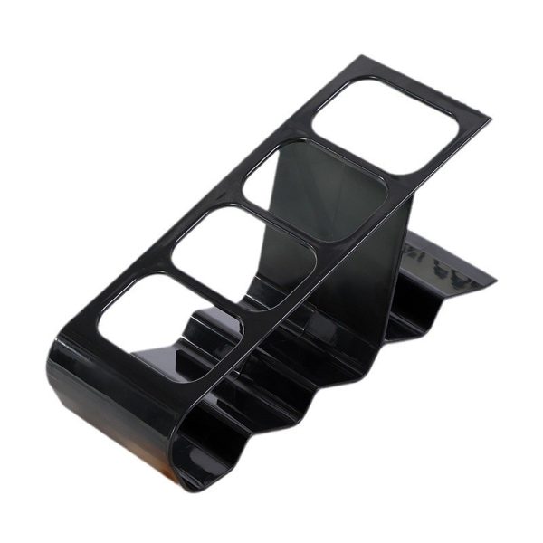 Suport de Birou, Flippy, din Plastic, pentru Telecomenzi, Telefoane, 18 x 7 x 9 cm, Negru