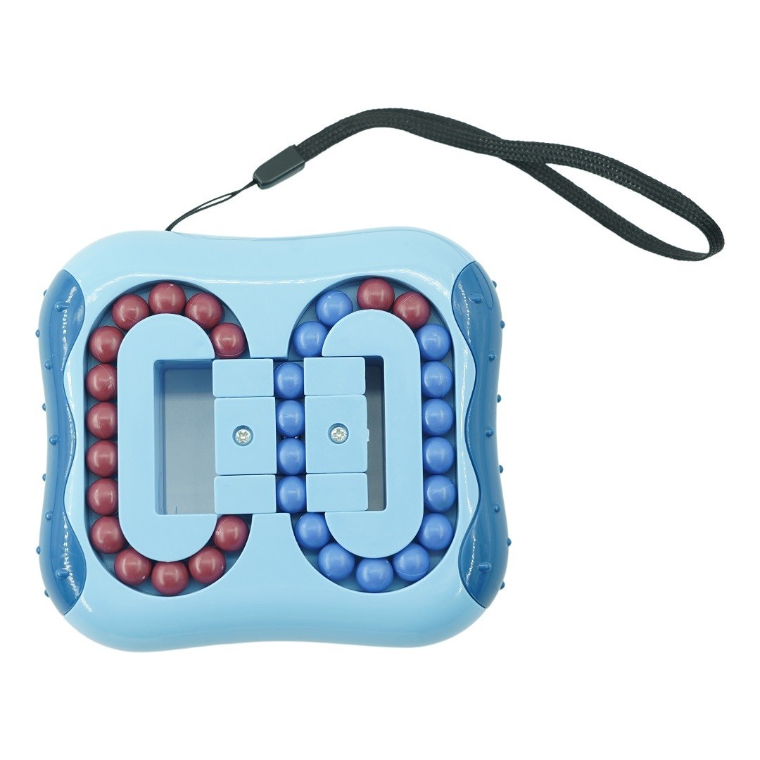 Cub magic interactiv, Magic Bean, jucarie antistres potrivit pentru copii si adulti, Albastru - Image 2