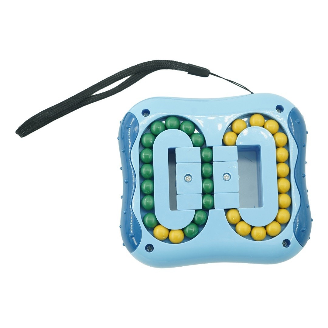 Cub magic interactiv, Magic Bean, jucarie antistres potrivit pentru copii si adulti, Albastru - Image 3