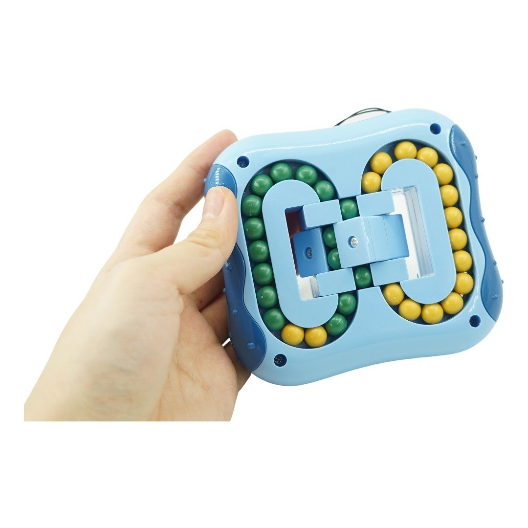 Cub magic interactiv, Magic Bean, jucarie antistres potrivit pentru copii si adulti, Albastru - Image 4