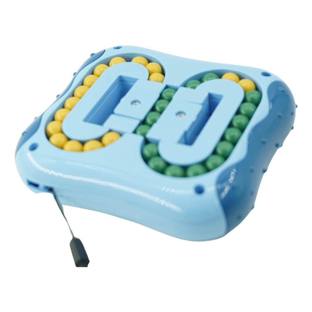 Cub magic interactiv, Magic Bean, jucarie antistres potrivit pentru copii si adulti, Albastru - Image 6