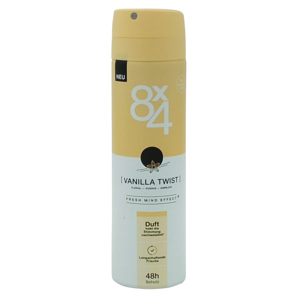 Deodorant, 8x4, 150 ml Vanilla Twist