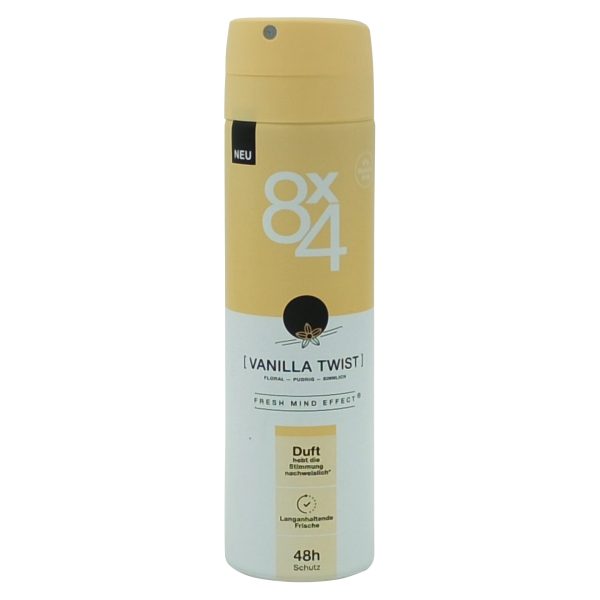 Deodorant, 8x4, 150 ml Vanilla Twist
