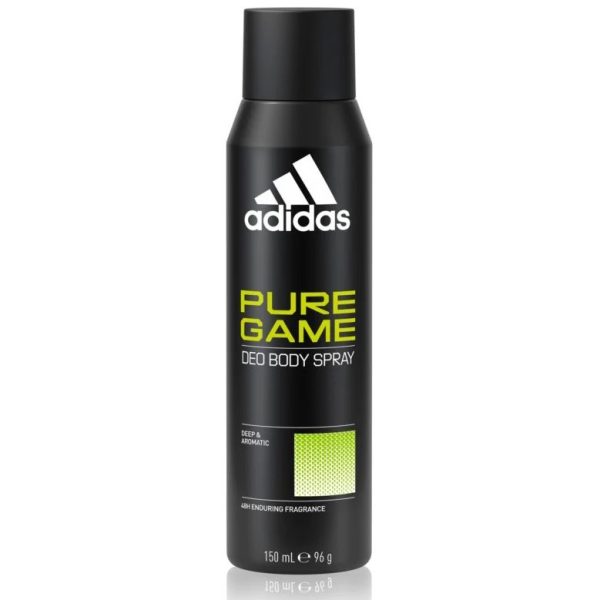 Deodorant, Adidas, 150 ml Men Pure Game Deep Aromatic 48H