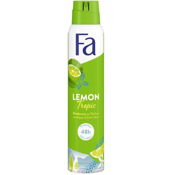 Deodorant, Fa, 200 ml Lemon Tropic Caribe