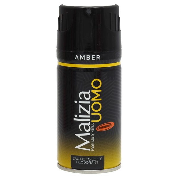 Deodorant, Malizia, 150 ml Men Amber