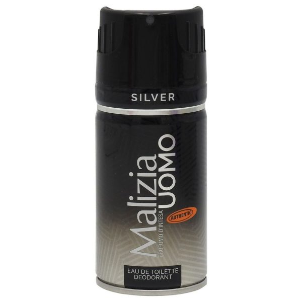 Deodorant, Malizia, 150 ml Men Silver