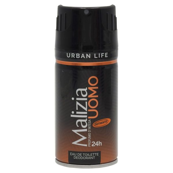 Deodorant, Malizia, 150 ml Men Urban
