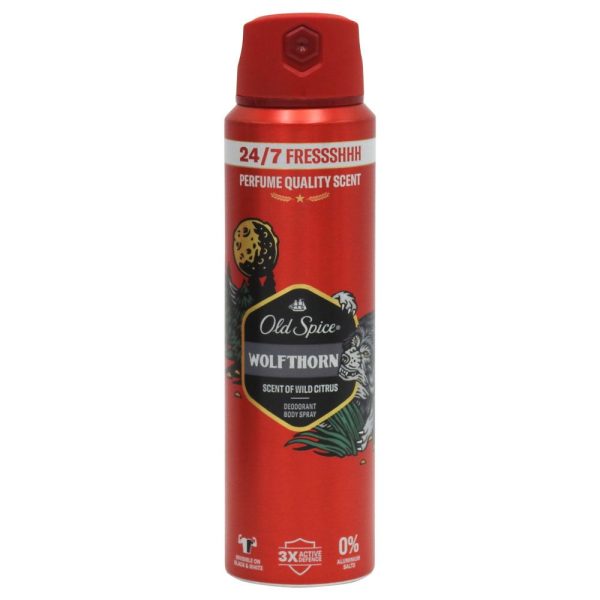 Deodorant, Old Spice, 7/24h, 150 ml, Aroma Wolfthorn