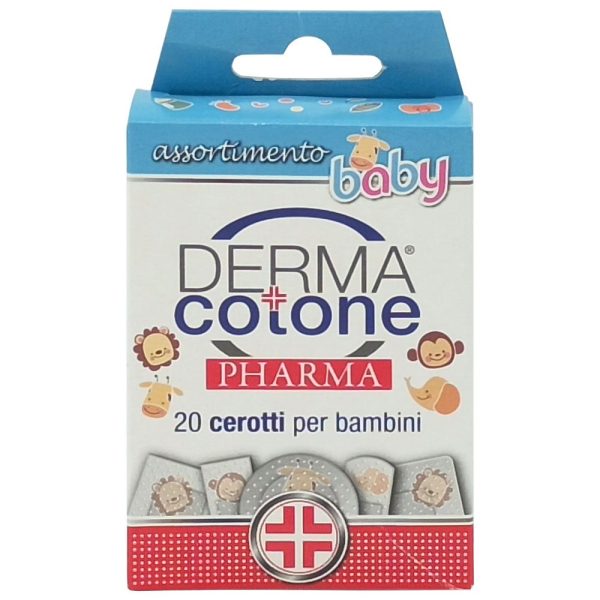 Derma Cotone Plasturi Asortati 20 buc Copii