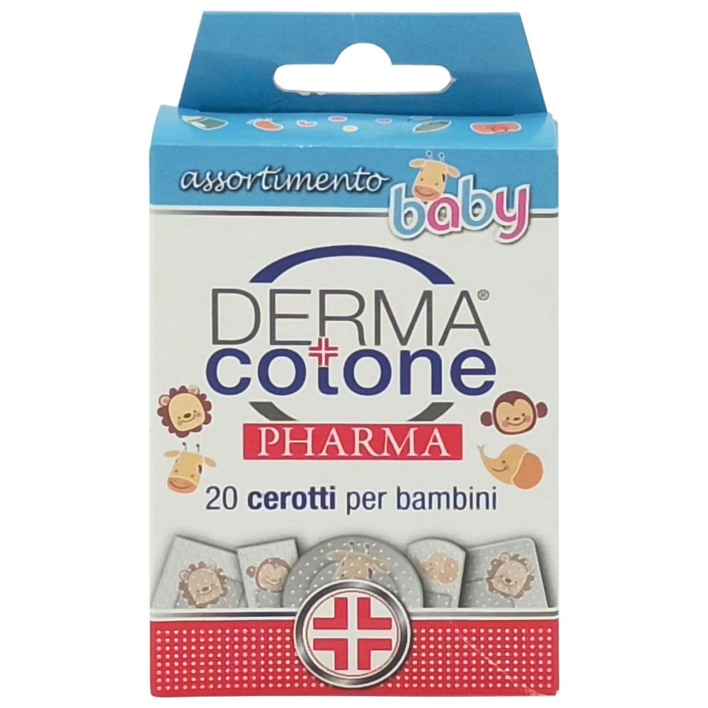 Derma Cotone Plasturi Asortati 20 buc Copii