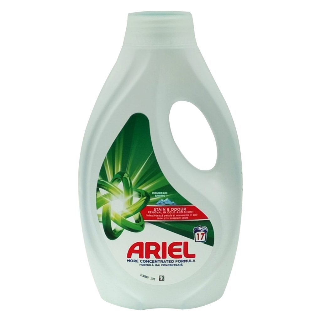 Detergent Lichid, Ariel, 765 ml Mountain Spring 17 spalari