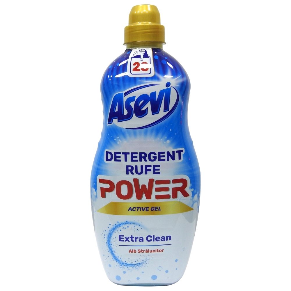 Detergent Lichid, Asevi, 1.4 L Power Active Gel 28 spalari
