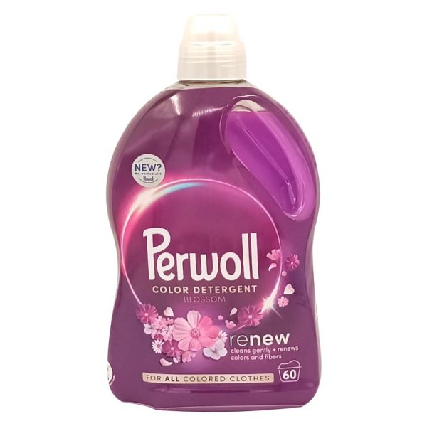 Detergent Lichid, Perwoll, 3 L Renew Blossom 60 spalari