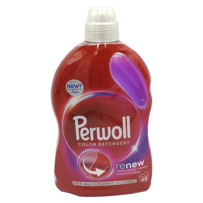 Detergent Lichid, Perwoll, 3 L Renew Color 60 spalari
