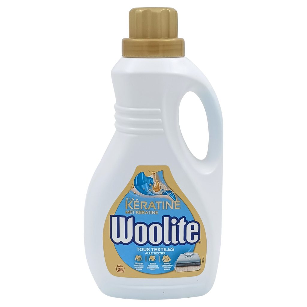 Detergent Lichid, Woolite, 1.5 L Keratina Universal 25 spalari