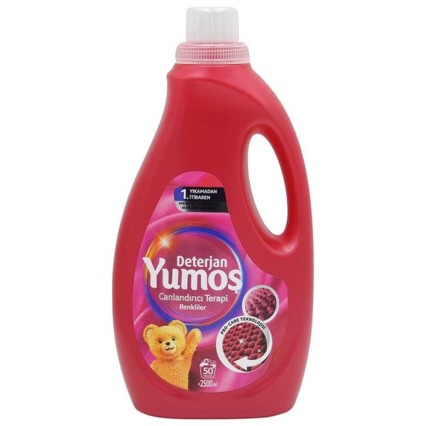 Detergent Lichid, Yumos, 2.5 L Color 50 spalari