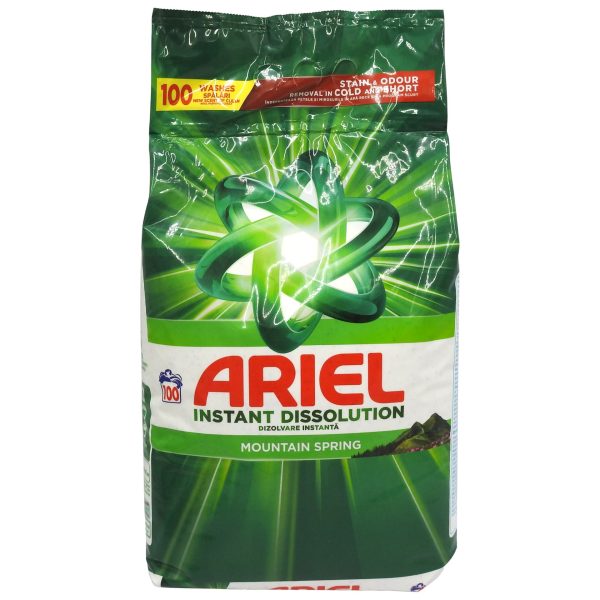 Detergent pentru Rufe Automat, Ariel, 6.5 kg Ms 100 spalari