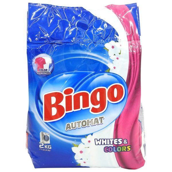 Detergent pentru Rufe Automat, Bingo, 2 kg Color 2in1 20SPALRI