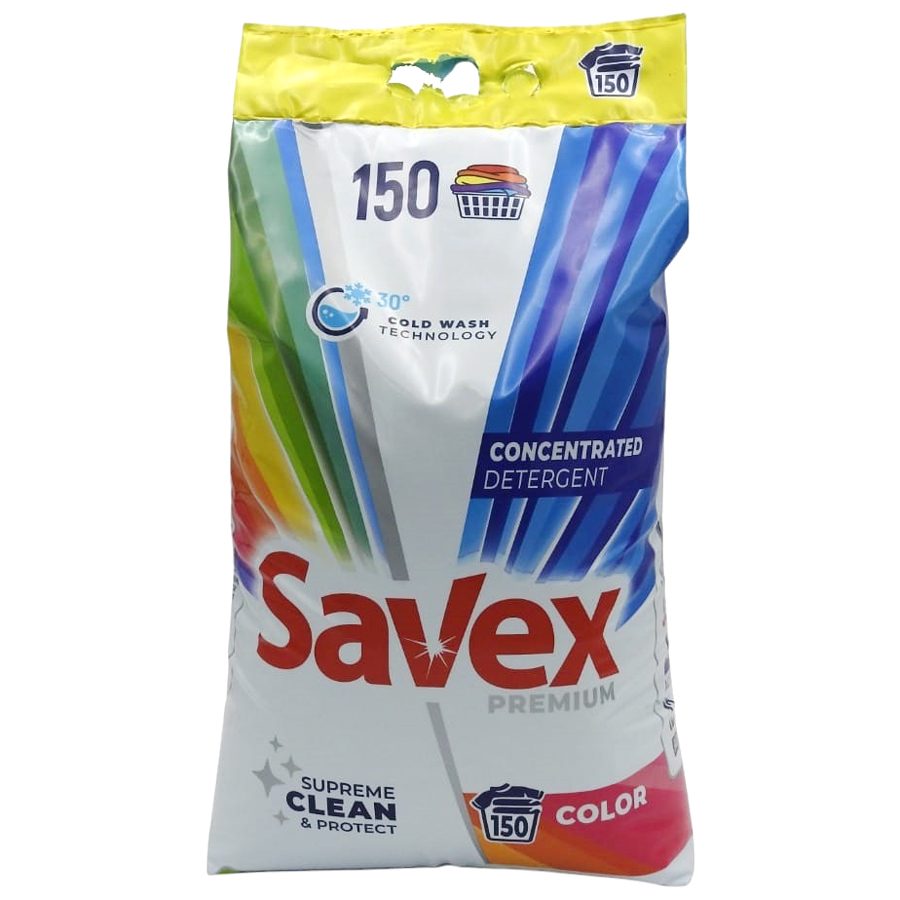 Detergent pentru Rufe Automat, Savex, 12 kg Color