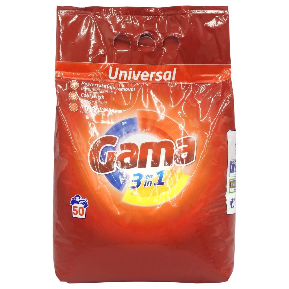 Detergent pentru Rufe, Gama, Universal 3 kg 50 spalari