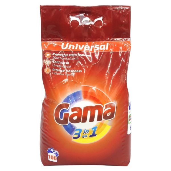 Detergent pentru Rufe, Gama, Universal 6 kg 100 spalari