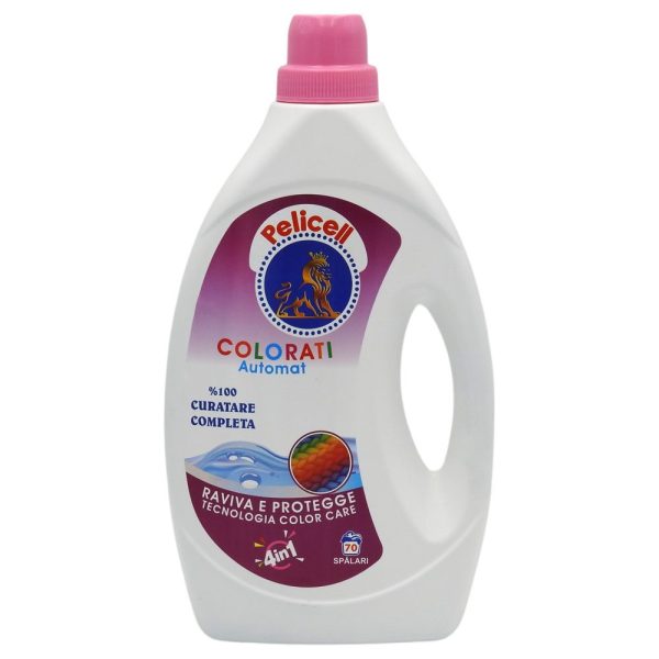 Detergent pentru Rufe, Pelicell, Lichid 3 L Color 70 spalari