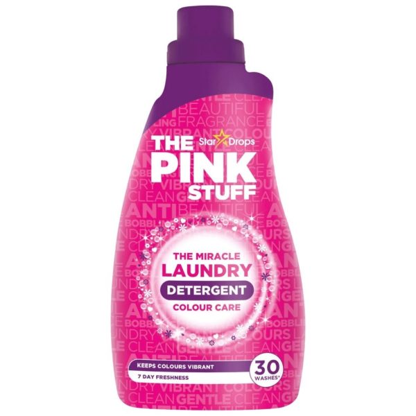 Detergent pentru Rufe, The Pink Stuff, Colorate 960 ml 30 spalari