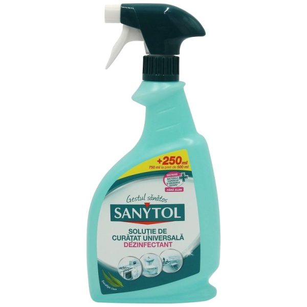 Dezinfectant, Sanytol, Universal Multisuprafete 750 ml