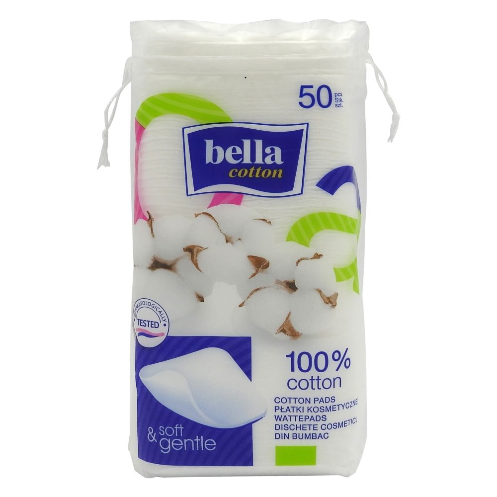Dischete, Bella, Demachiante Patrate 50 buc