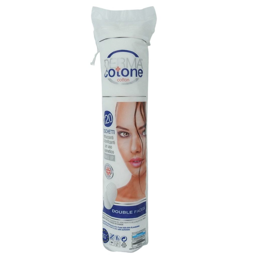 Dischete, Derma Cotone, Demachiante 120 buc