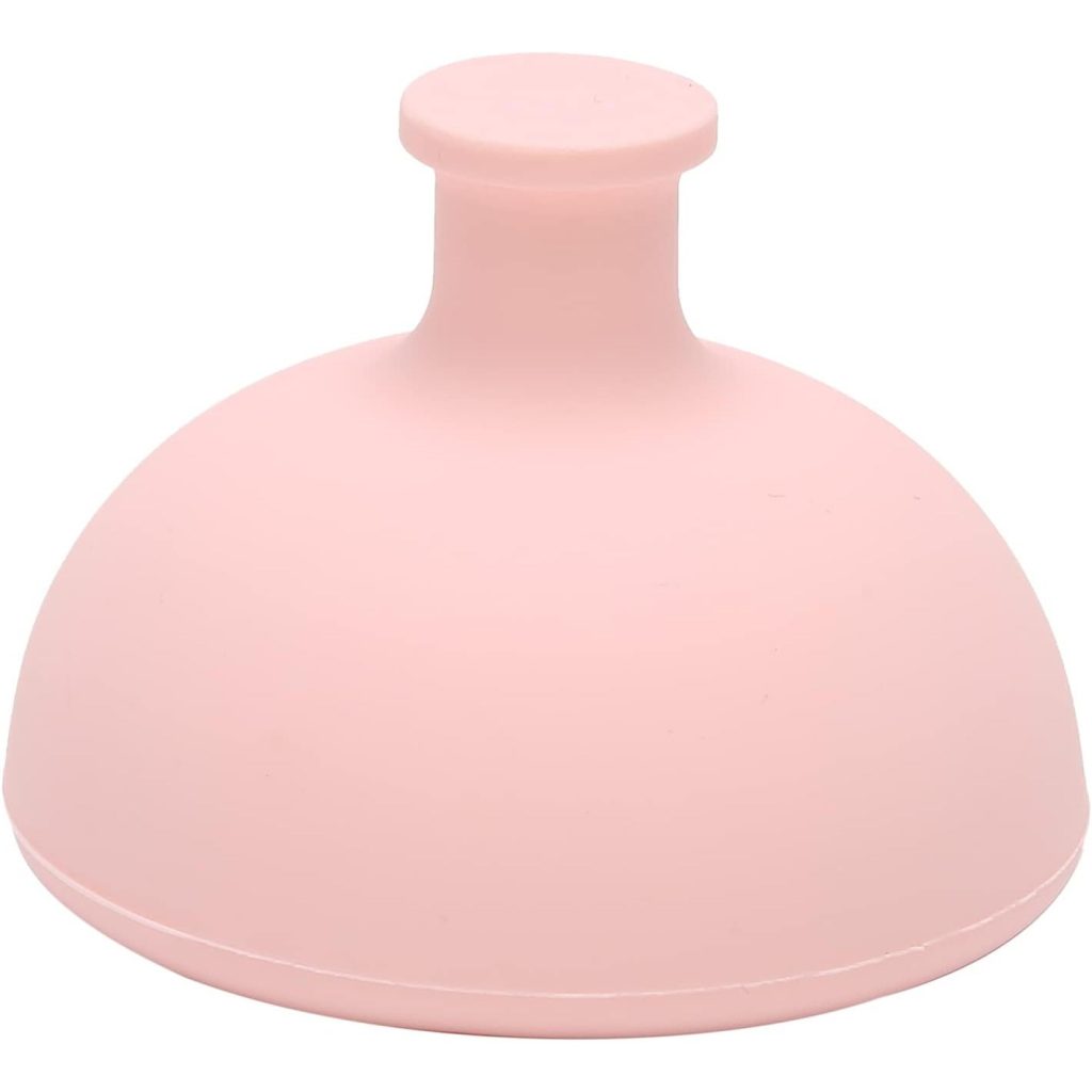 Dispozitiv Terapeutic Sputa, Flippy, Cupa pentru Terapie Toracica, Dispozitiv de Eructare, pentru Sugari si Copii, 7.5 x 6 cm, din Silicon, Roz