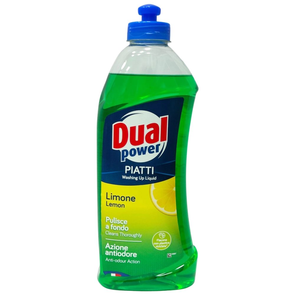 Dual Detergent Vase fara Pompa 1000 ml Limone Verde