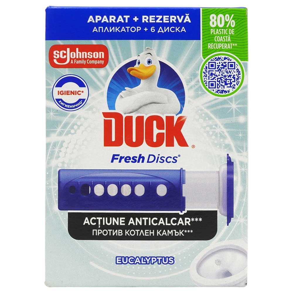Duck Fresh Discs Aparat WC 36 ml Eucalypt