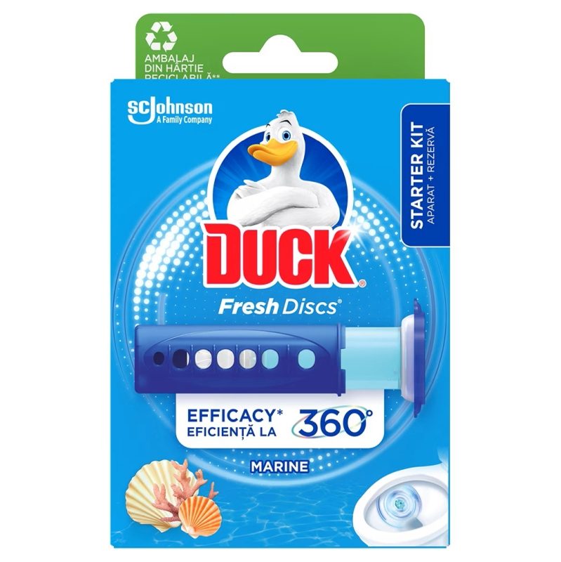 Duck Fresh Discs Aparat WC 36 ml Marine