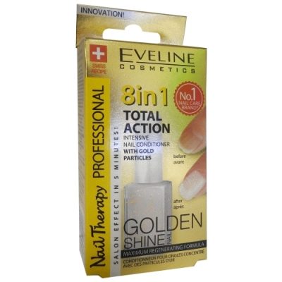 Eveline Nail Therapy 8in1 Gold