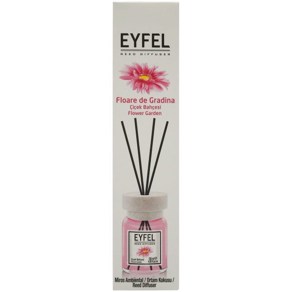 Odorizant Camera cu Betisoare, EYFEL, Flower Garden, 120 ml