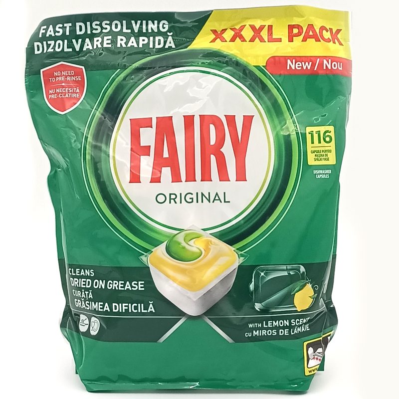 Fairy Detergent Vase Capsule 116 buc Original Lamaie
