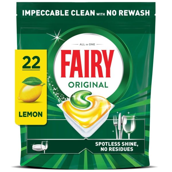 Fairy Detergent Vase Capsule 22 buc Lamaie