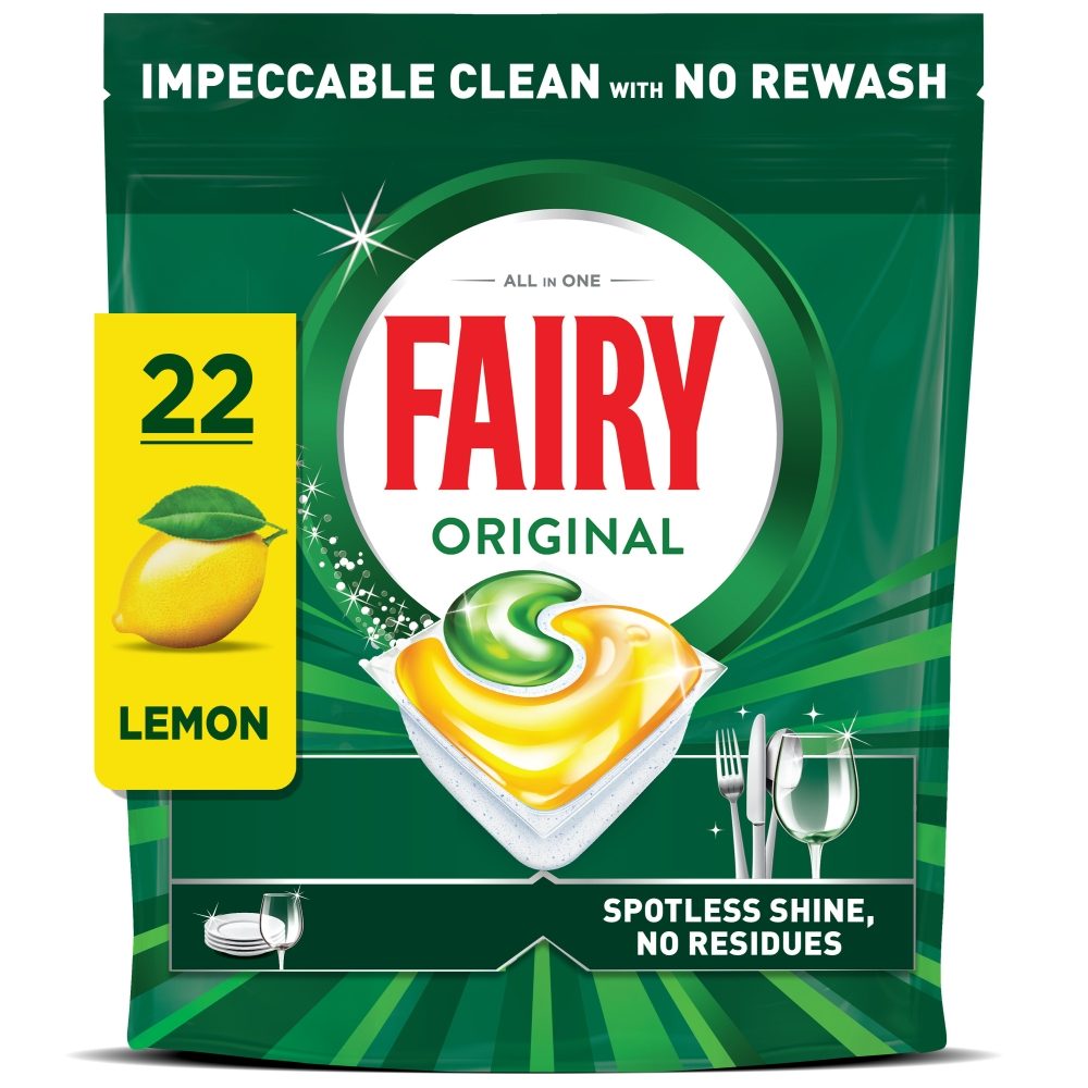 Fairy Detergent Vase Capsule 22 buc Lamaie