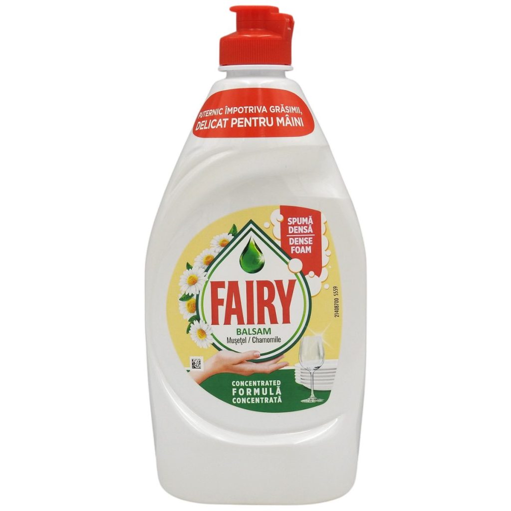 Fairy Detergent Vase Lichid 450 ml Musetel