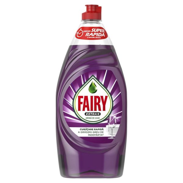 Fairy Extra plus Detergent Vase Lichid 900 ml Liliac