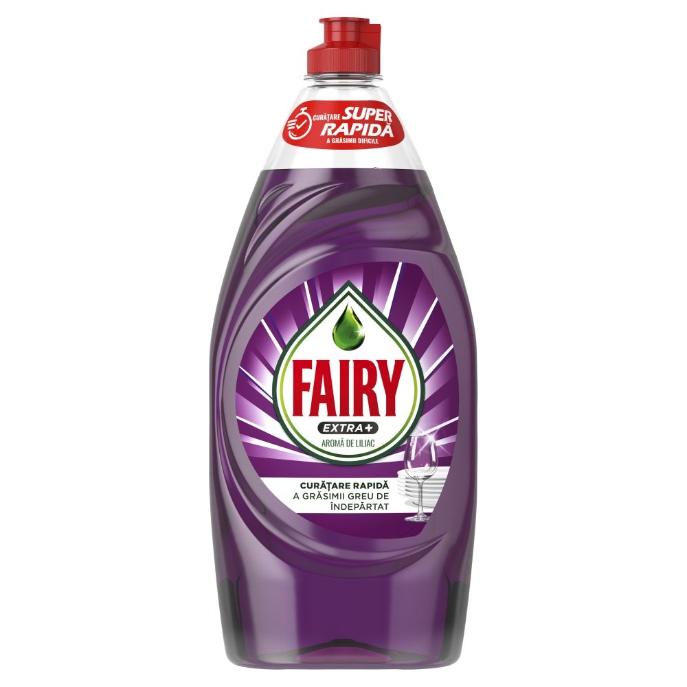 Fairy Extra plus Detergent Vase Lichid 900 ml Liliac