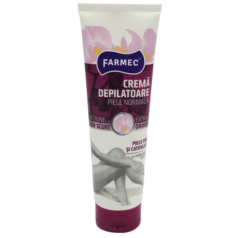 Farmec Crema Depilatoare Piele Normala 150 ml Orhidee 8210