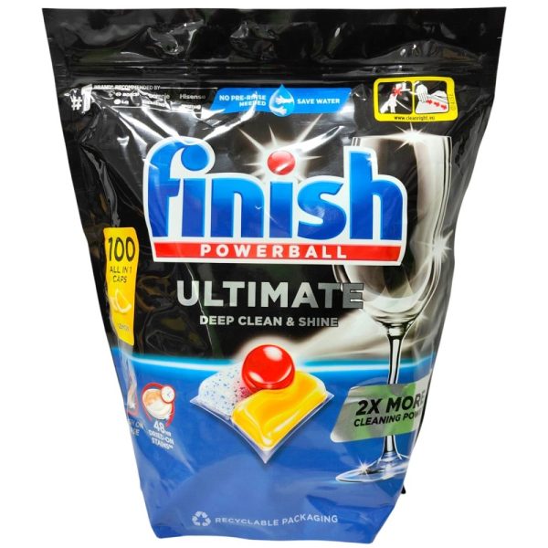Finish Detergent Vase Capsule 100 buc Ultimate Lamaie