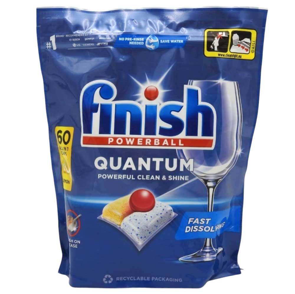 Finish Detergent Vase Capsule 60 buc Quantum Lamaie