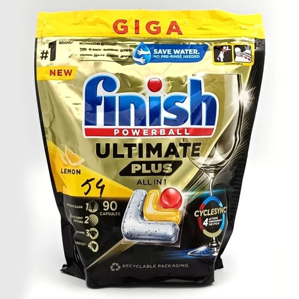 Finish Detergent Vase Capsule 90 buc Ultimate plus All in 1 Lamaie