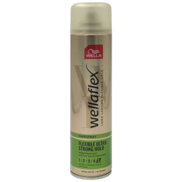 Fixativ, Wellaflex, Par 400 ml Sik Finish si Hold Ultra Strong